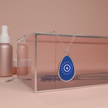 Load image into Gallery viewer, Evil Eye Oval Necklace