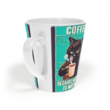 Load image into Gallery viewer, Coffee Because Murder Is Wrong Mug, 12oz