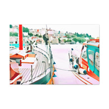 Load image into Gallery viewer, Boats With A View Canvas Gallery Wraps