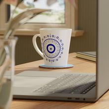 Load image into Gallery viewer, Evil Eye Latte Mug, 12oz