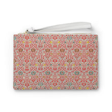 Load image into Gallery viewer, 19th Century Wallpaper Design Clutch Bag in Soft Pink