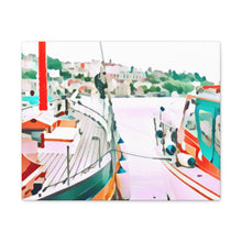 Load image into Gallery viewer, Boats With A View Canvas Gallery Wraps
