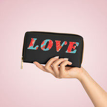 Load image into Gallery viewer, Love Zipper Wallet