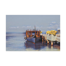 Load image into Gallery viewer, Fishing Boat Original Digital Canvas Print By Irene Kipreos Brooks