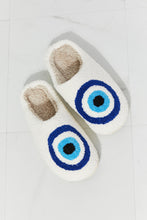 Load image into Gallery viewer, Evil Eye Plush Slippers