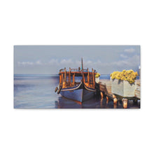 Load image into Gallery viewer, Fishing Boat Original Digital Canvas Print By Irene Kipreos Brooks