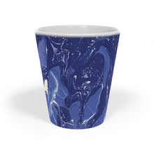 Load image into Gallery viewer, Blue Galaxy Latte Mug, 12oz
