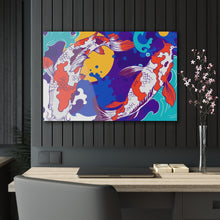 Load image into Gallery viewer, Koi Fish In Bright Background Acrylic Print