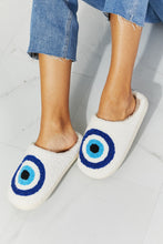 Load image into Gallery viewer, Evil Eye Plush Slippers
