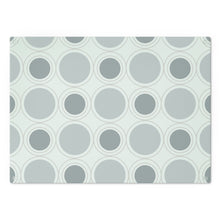 Load image into Gallery viewer, Retro Mint Green Circles Cutting Board