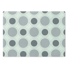 Load image into Gallery viewer, Retro Mint Green Circles Cutting Board