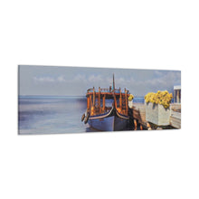 Load image into Gallery viewer, Fishing Boat Original Digital Canvas Print By Irene Kipreos Brooks