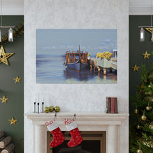 Load image into Gallery viewer, Fishing Boat Original Digital Canvas Print By Irene Kipreos Brooks