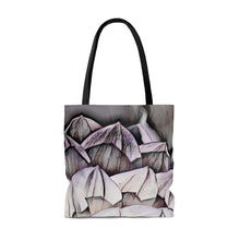 Load image into Gallery viewer, White Dahlia Tote Bag