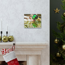 Load image into Gallery viewer, Mirrored Mallard Canvas Gallery Wraps
