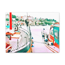 Load image into Gallery viewer, Boats With A View Canvas Gallery Wraps