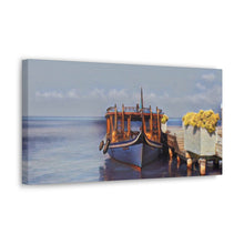 Load image into Gallery viewer, Fishing Boat Original Digital Canvas Print By Irene Kipreos Brooks