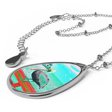 Load image into Gallery viewer, St. Simons Pelican Oval Necklace