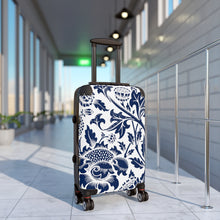 Load image into Gallery viewer, Blue Thistle Suitcase