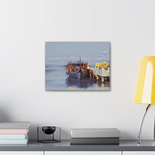 Load image into Gallery viewer, Fishing Boat Original Digital Canvas Print By Irene Kipreos Brooks