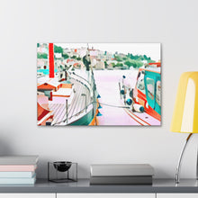 Load image into Gallery viewer, Boats With A View Canvas Gallery Wraps