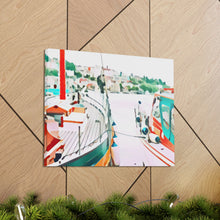 Load image into Gallery viewer, Boats With A View Canvas Gallery Wraps