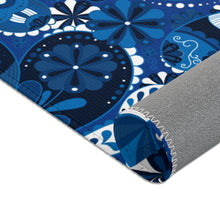 Load image into Gallery viewer, Blue Paisley Area Rug