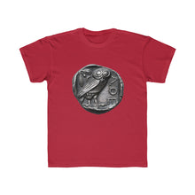 Load image into Gallery viewer, Athena Owl Coin Kids Regular Fit Tee
