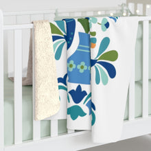 Load image into Gallery viewer, Love Birds Sherpa Fleece Blanket