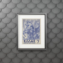 Load image into Gallery viewer, Athena and Pegasus Stamp Fine Print