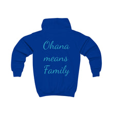 Load image into Gallery viewer, Ohana means Family Kids Hoodie