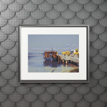 Load image into Gallery viewer, Fishing Boat Original Digital Print By Irene Kipreos Brooks
