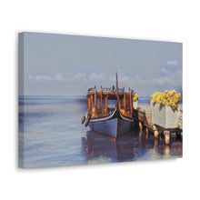 Load image into Gallery viewer, Fishing Boat Original Digital Canvas Print By Irene Kipreos Brooks