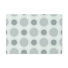 Load image into Gallery viewer, Retro Mint Green Circles Cutting Board