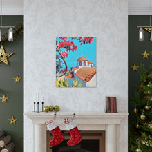 Load image into Gallery viewer, Agios Savvas, Kalymnos with Bougainvilleas