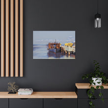 Load image into Gallery viewer, Fishing Boat Original Digital Canvas Print By Irene Kipreos Brooks