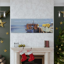 Load image into Gallery viewer, Fishing Boat Original Digital Canvas Print By Irene Kipreos Brooks