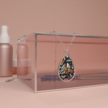 Load image into Gallery viewer, Updated 18th Century Birds and Plants Oval Necklace