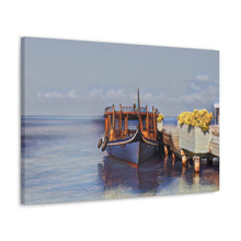 Load image into Gallery viewer, Fishing Boat Original Digital Canvas Print By Irene Kipreos Brooks