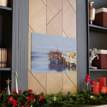 Load image into Gallery viewer, Fishing Boat Original Digital Canvas Print By Irene Kipreos Brooks