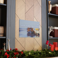 Load image into Gallery viewer, Fishing Boat Original Digital Canvas Print By Irene Kipreos Brooks