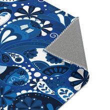 Load image into Gallery viewer, Blue Paisley Area Rug