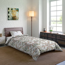 Load image into Gallery viewer, Ancient Greek Flower Light Color King Comforter