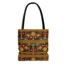 Load image into Gallery viewer, Athena's Owl In Black Tote Bag