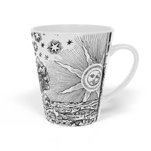 Load image into Gallery viewer, 18th Century Astrological Sketch Latte Mug, 12oz