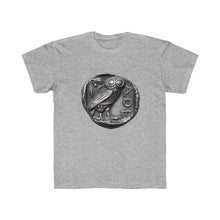 Load image into Gallery viewer, Athena Owl Coin Kids Regular Fit Tee