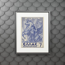 Load image into Gallery viewer, Athena and Pegasus Stamp Fine Print