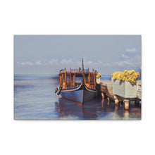 Load image into Gallery viewer, Fishing Boat Original Digital Canvas Print By Irene Kipreos Brooks