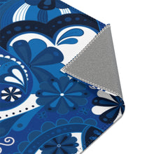 Load image into Gallery viewer, Blue Paisley Area Rug