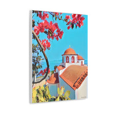 Load image into Gallery viewer, Agios Savvas, Kalymnos with Bougainvilleas